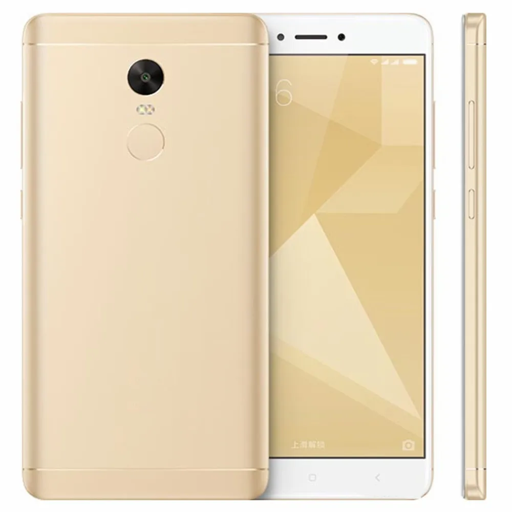 Новые 5 дюймовые 4G LTE Note 4X смартфоны Android Мобильные телефоны недорогие Celulares