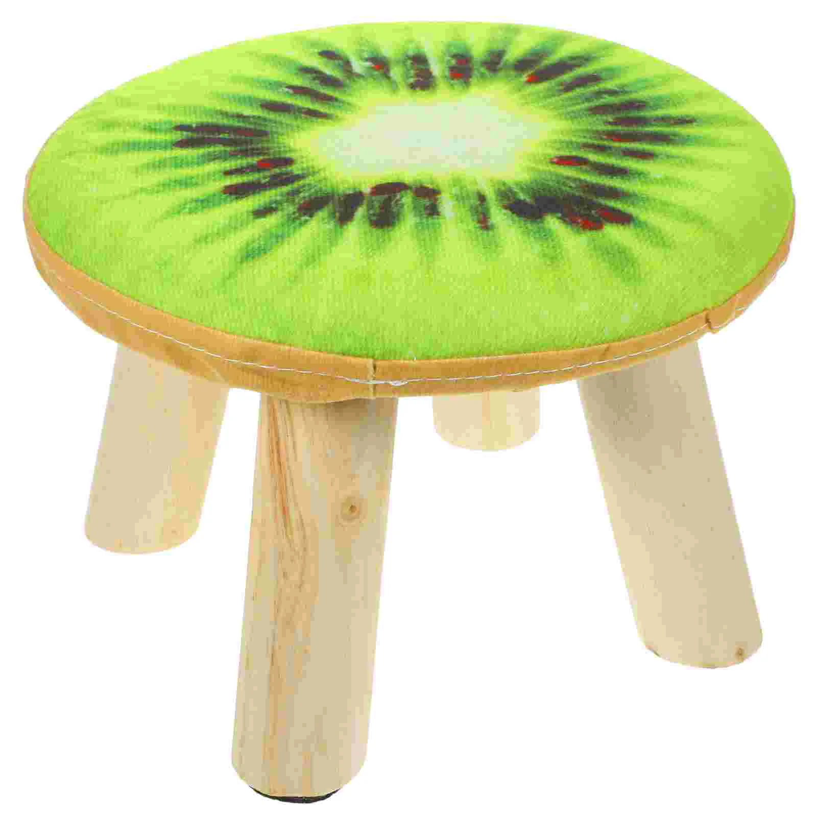

Wood Step Stool Round Sitting Wooden Adults Low Decorative Small Stools Outdoor