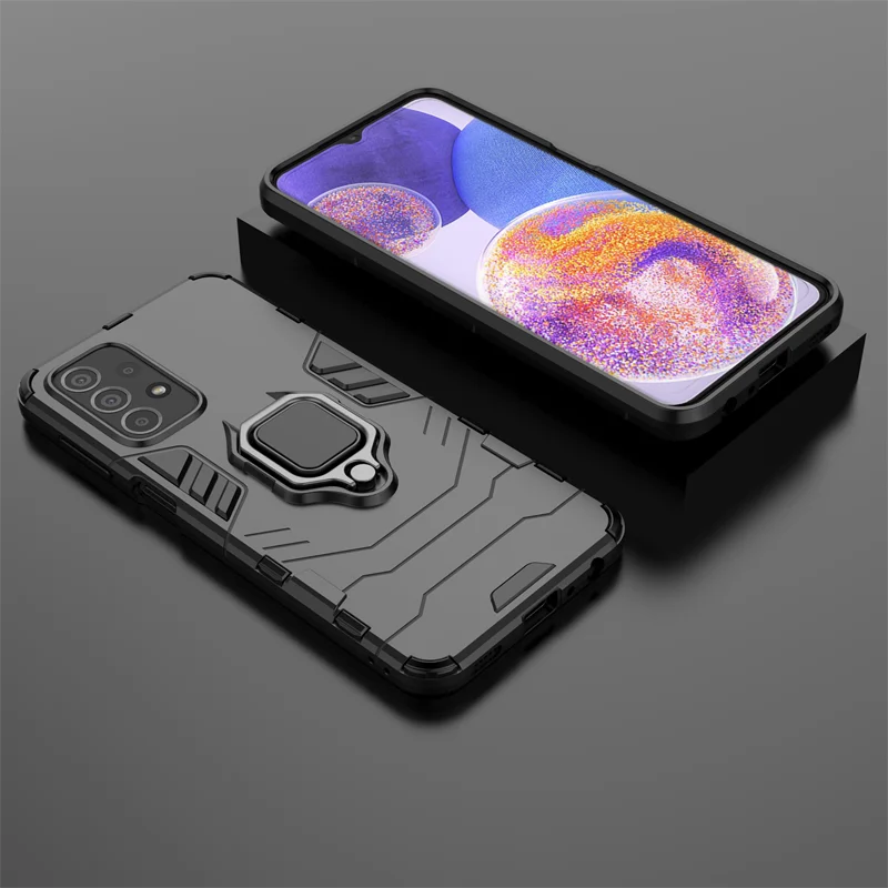 For Samsung Galaxy A23 Case for Samsung A23 A33 A53 A73 Cover Funda Finger Ring Protective Back Bumper For Samsung Galaxy A23