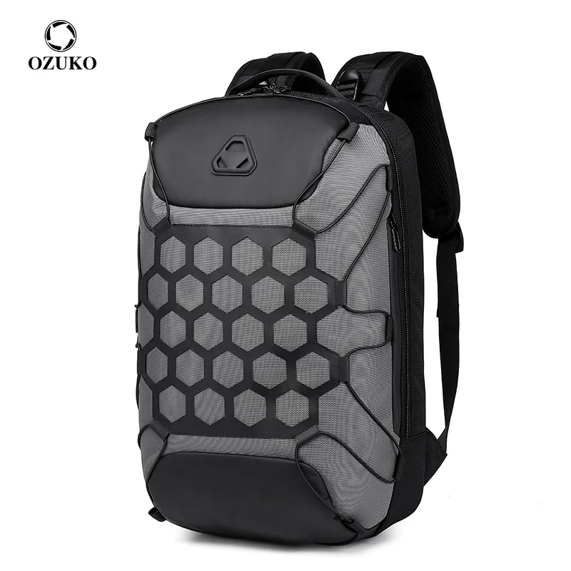 

OZUKO Brand New Backpacks Men Fashion Anti-theft 15.6" Laptop Backpacks Teenager School Backpack Waterproof Travel Male Mochilas