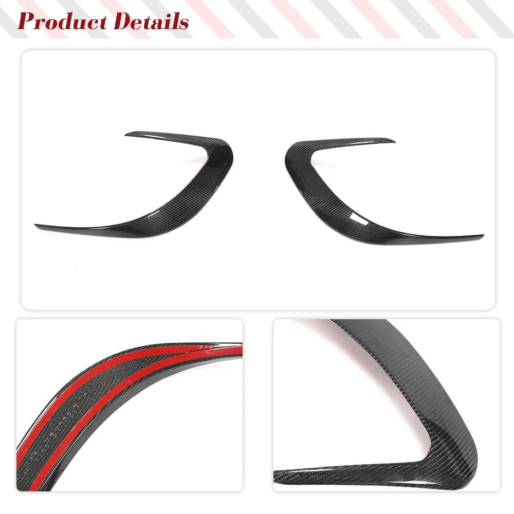 Автомобильные задние бамперы из углеродного волокна крышки вентиляционных