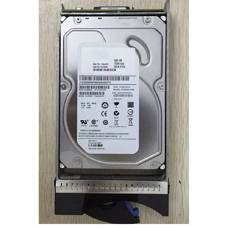 

100%New In box 3 year warranty 39M4554 39M4557 SATA-FC 500GB 7.2K 3.5 DS4700 Need more angles photos, please contact me