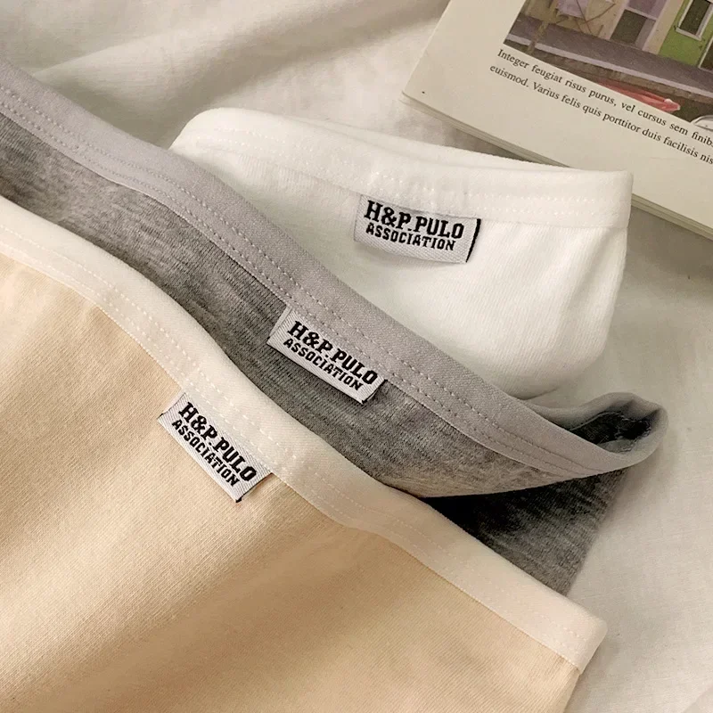 Женские хлопковые трусы со средней талией