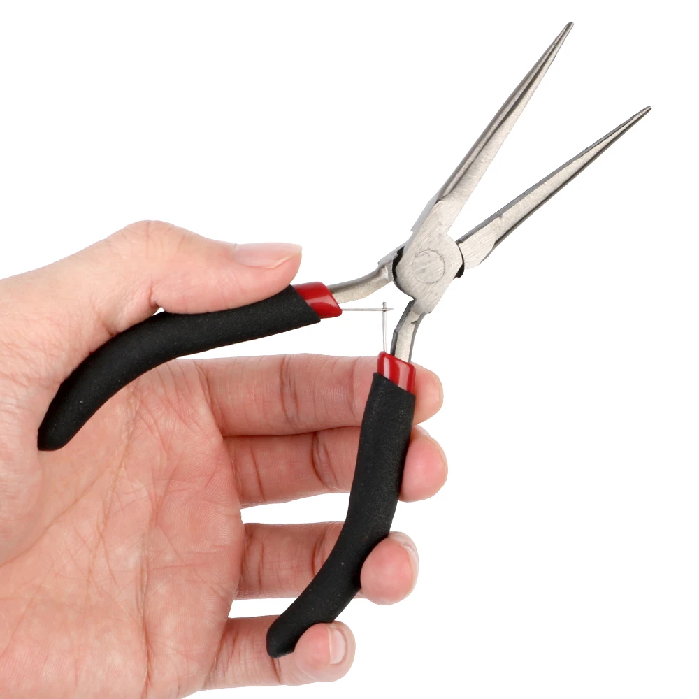 

DIYWORK Multi tool Needle Nose Plier Long Nose Plier Forceps Repair Hand Tool