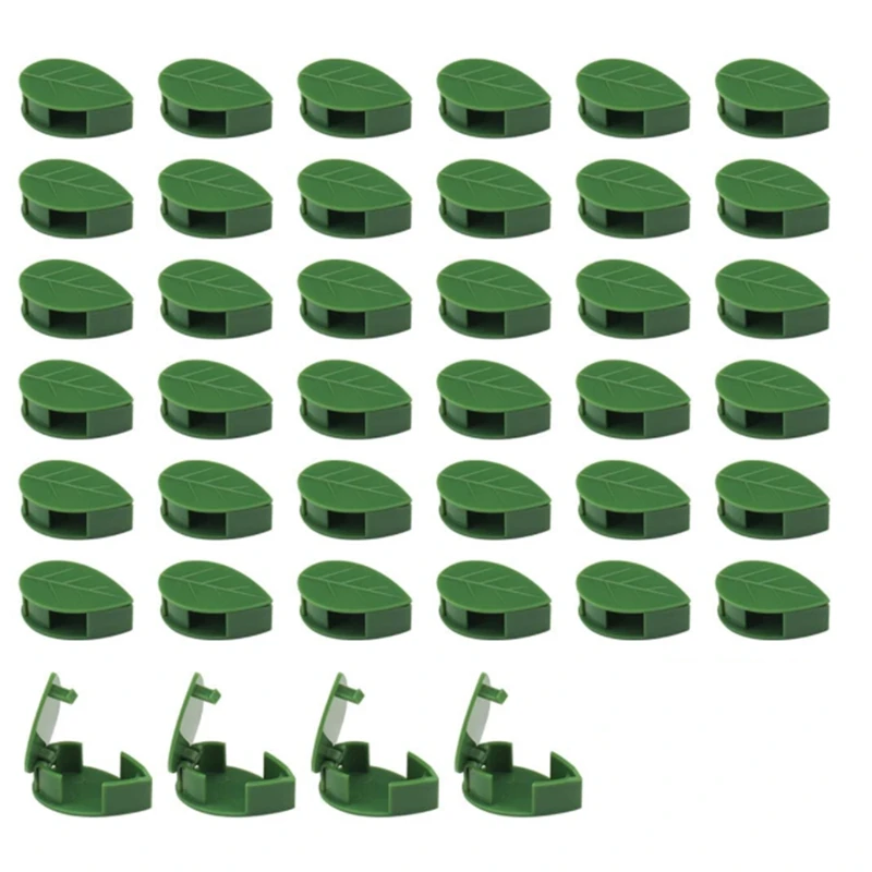 

40 Pieces Plant Climbing Wall Fixture,Invisible Plant Climbing Wall Fixture,Plant Vine Traction Clip,For Wall Home Decor