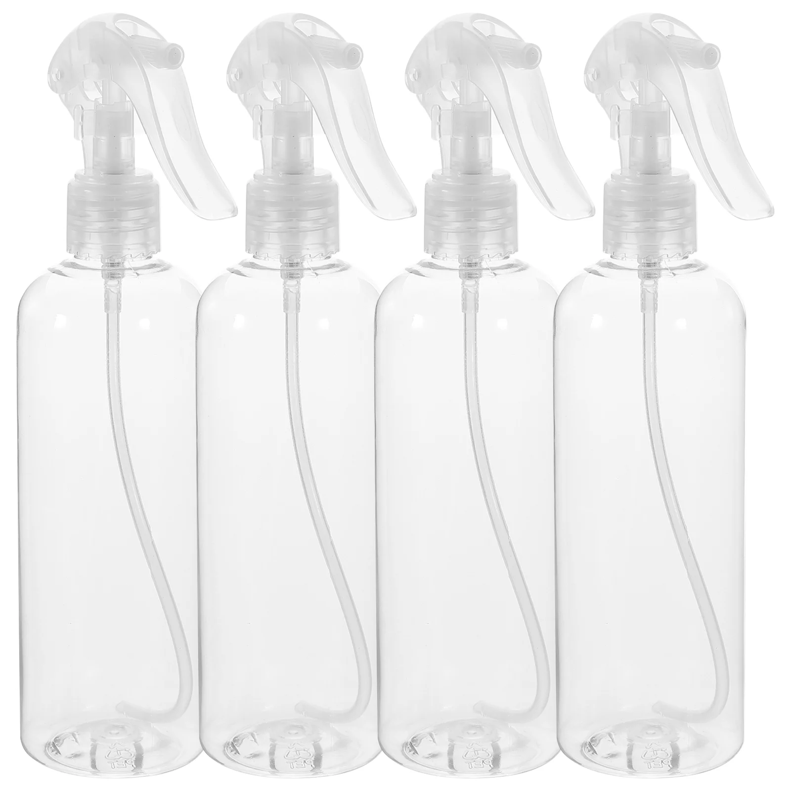 

4 Pcs Travel Spray Bottle 300ml Sprayer Bottles Makeup Supplies Refillable Fine Mist Empty Dividing Perfume The Pet