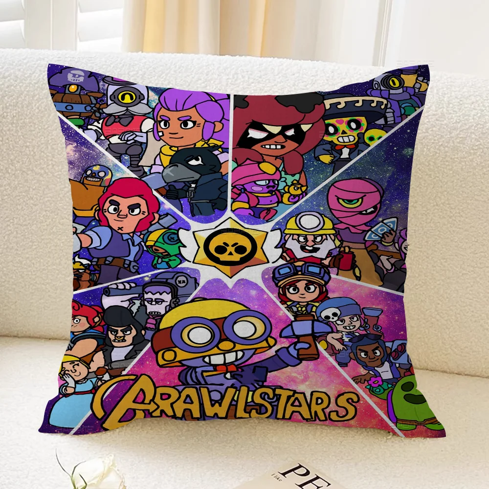 Game B-rawl S-Stars Personalized picture text home decorative pillows Household Gifts 45x45cm