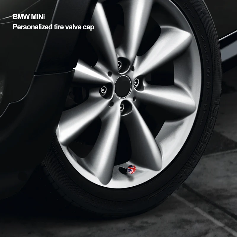 Колпачки клапанов колёс колеса 4 шт. для Mini Cooper R55 R56 R57 R58 R59 R60 F54 F55 F56 F60