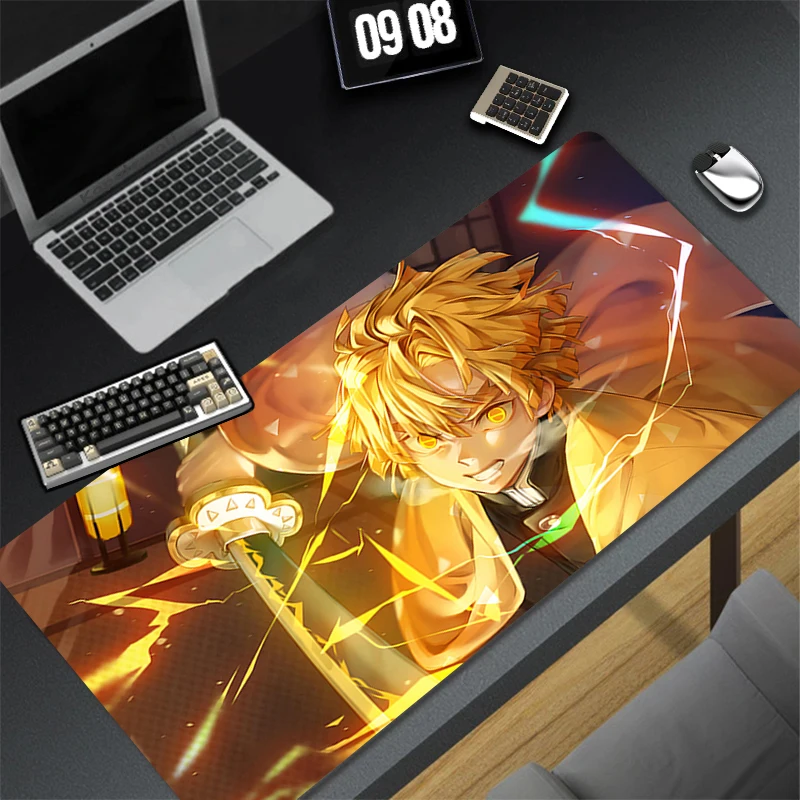 Аксессуары для компьютерных игр крутой коврик мыши офисный ПК D-demon Slayer Zenitsu