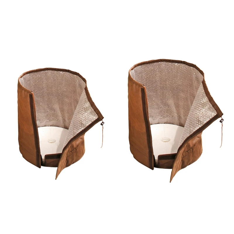 Термозащита для растений защита цветочных горшков зимняя от холода мороза 50X45 см