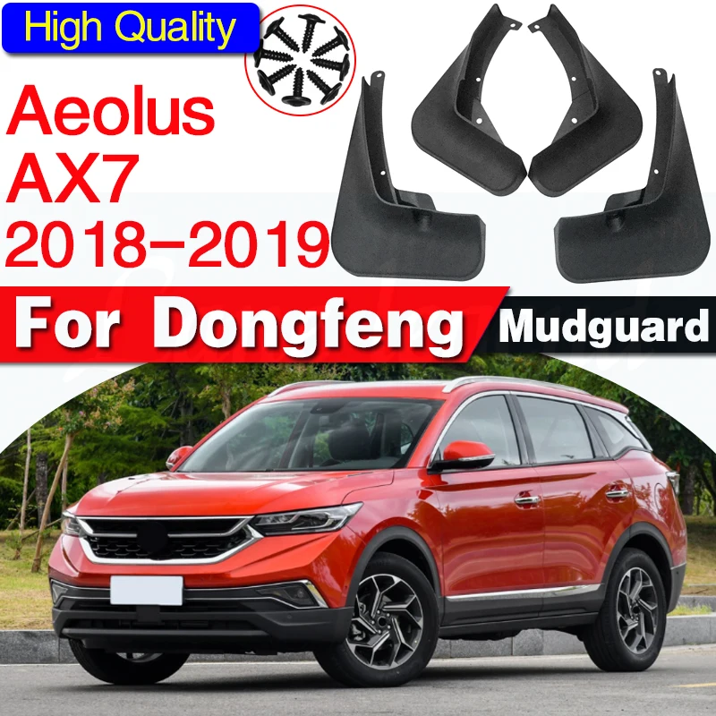 

Литая Автомобильная брызговика для DFM Dongfeng Aeolus AX7 2018 2019 Брызговики грязеотталкивающая Передняя и задняя отделка