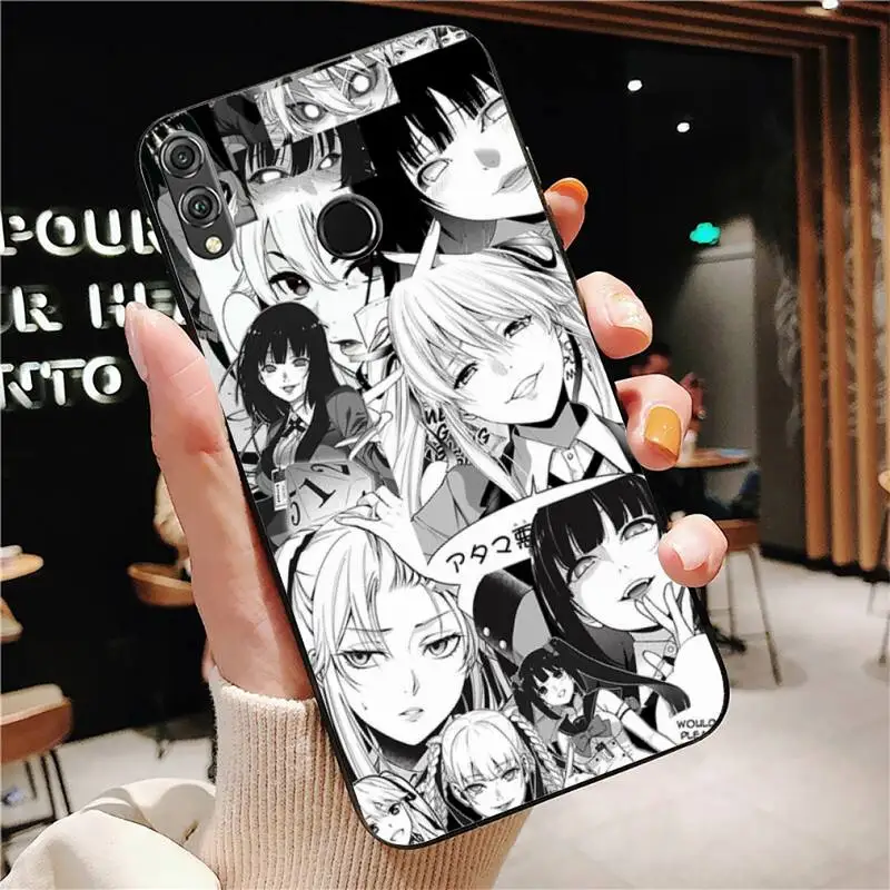 Anime Kakegurui Phone Case For Huawei honor 10Lite 10i 20 8x 10 for Honor 9lite 9xpro Back Coque