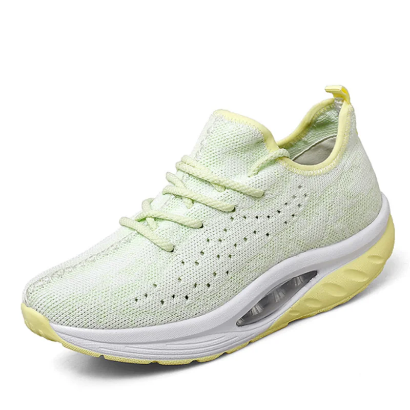 

Summer Sneakers Women Platform Shoes Fitness Shoe Height Increasing Toning Shoes Woman Sport Wedge Sneakers Zapatos De Mujer