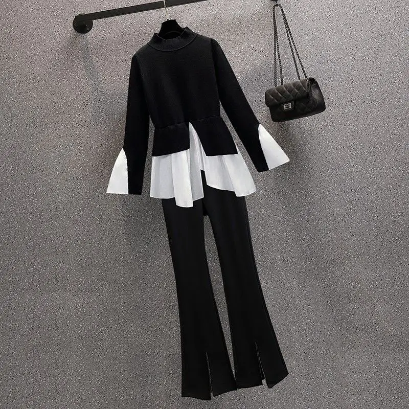 Модный и темпераментный комплект Fat Sister новинка весны 2024 дизайнерская рубашка