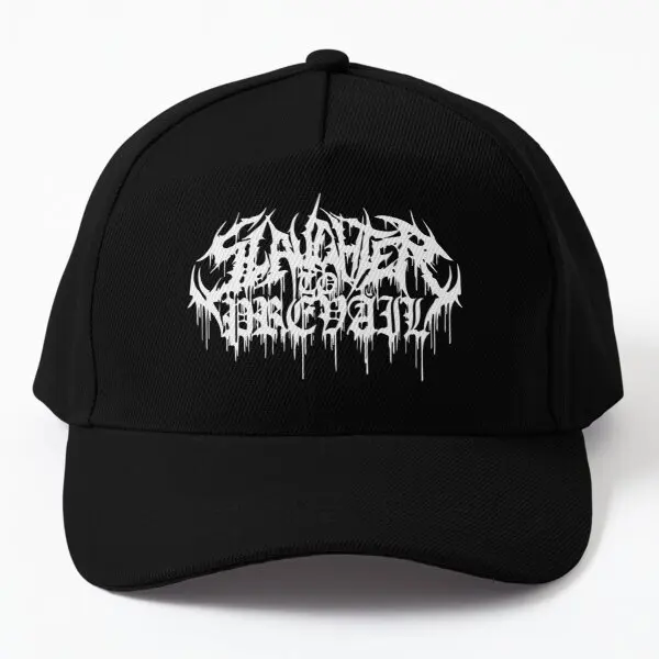 

Slaughter To Prevail Fan Made Tees Shirt Baseball Cap Hat Spring Solid Color Snapback Mens Boys Casquette Outdoor Black