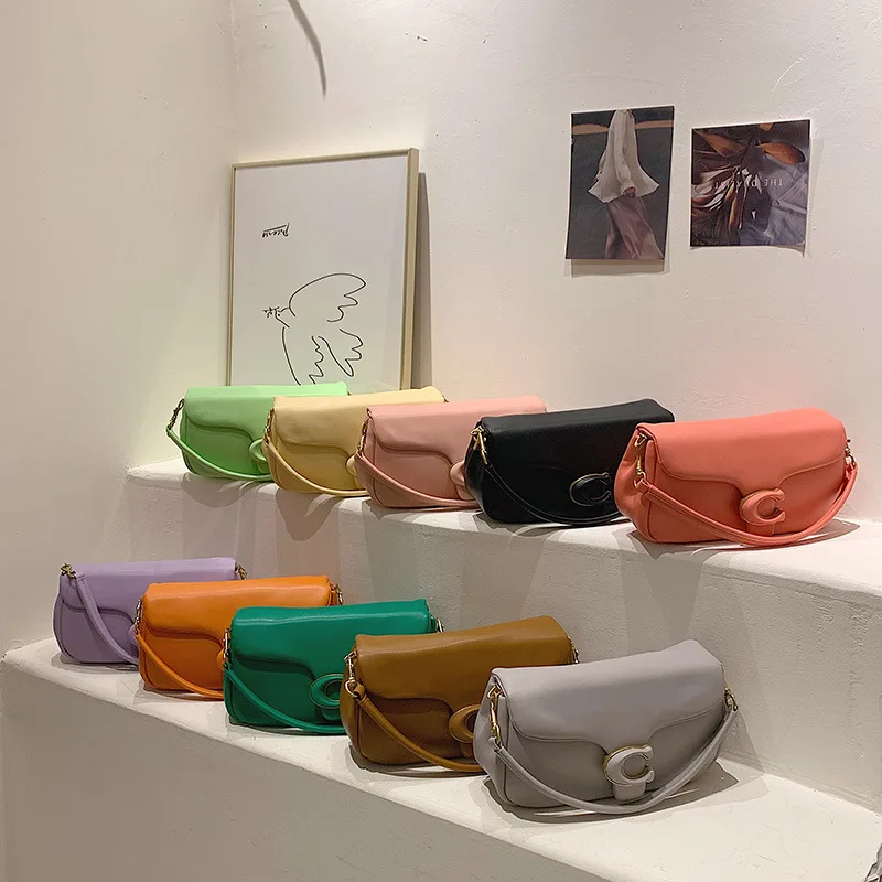 

Fashion Crossbody Bags for Women 2022 Small Female Handbag Rectangle Korean Style Soft PU Leather Shoulder Bag Bolsa Feminina