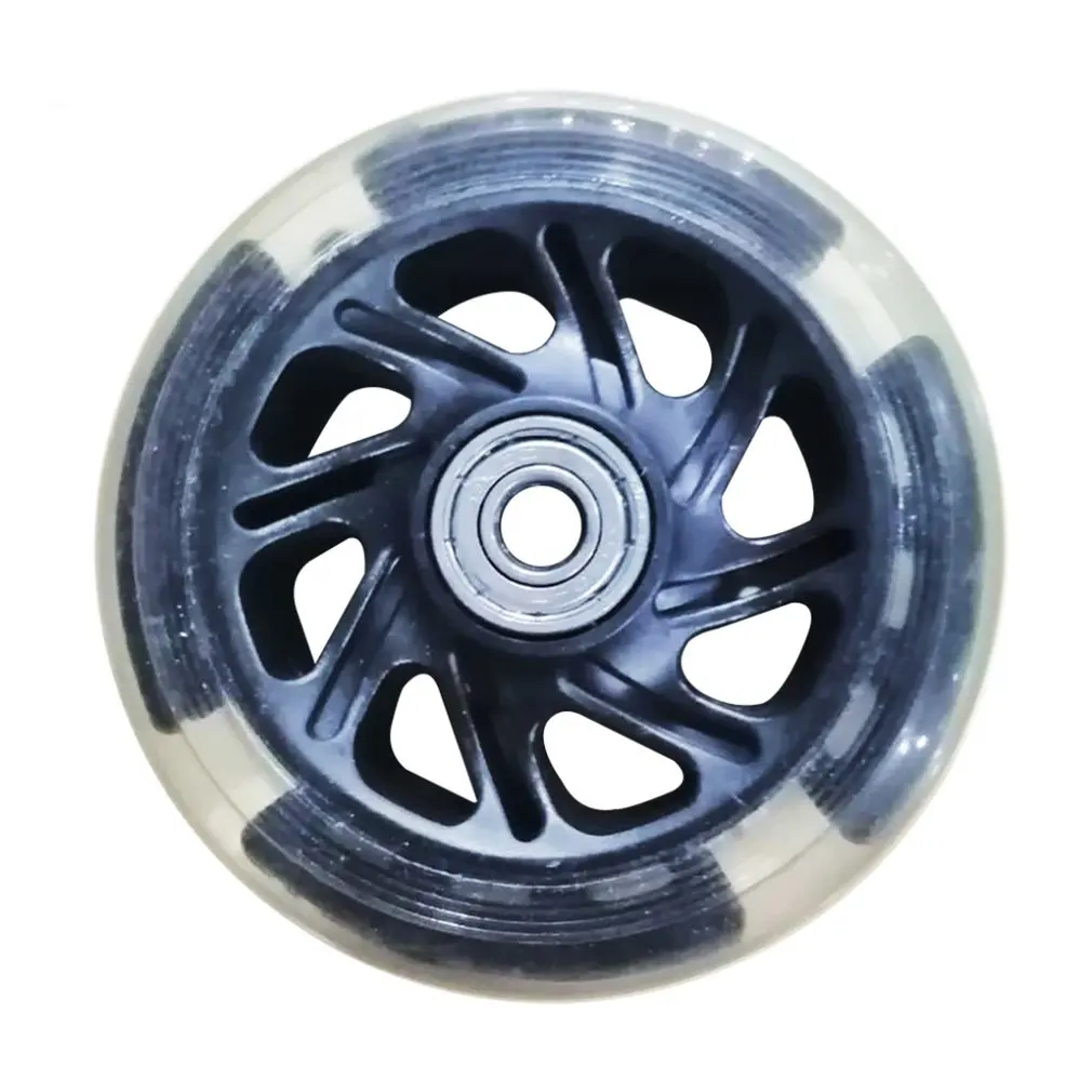 

120Mm Led Flash Wheel Mini Or Maxi durable Scooter Flashing Lights Back Rear Abec-7