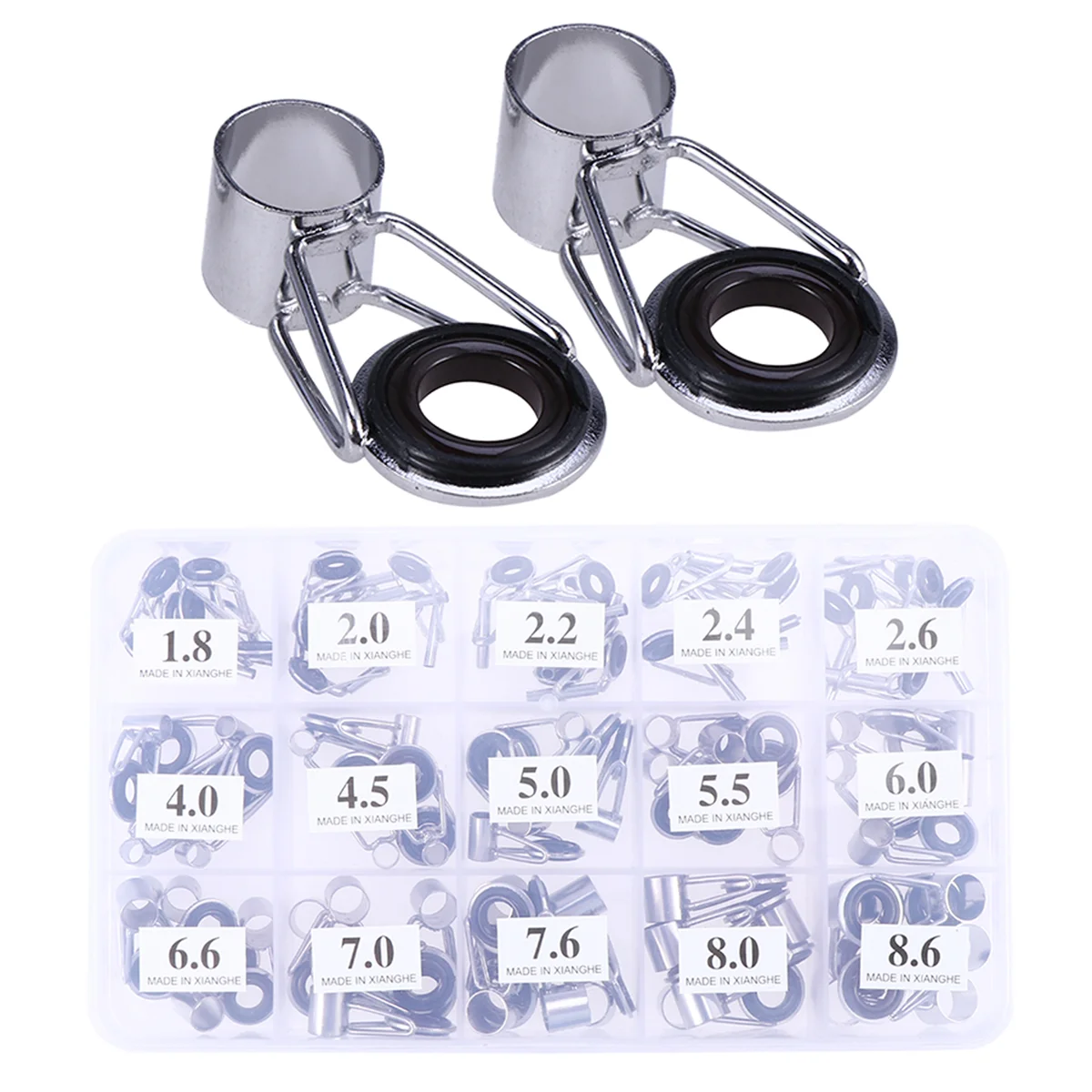 

75pcs Rod Guide Convenient Premium Stainless Steel Repair Kit for