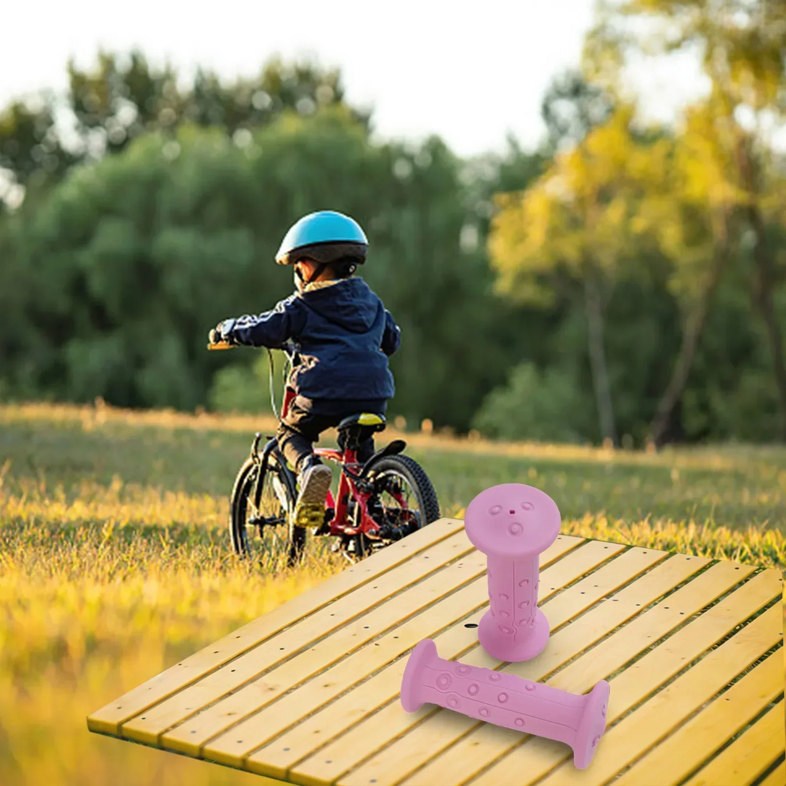 1 пара Нескользящие водонепроницаемые ручки для скутера 18 мм