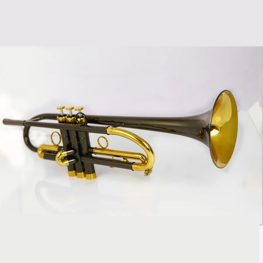 Bb профессиональные латунные инструменты изысканная труба гальваническое