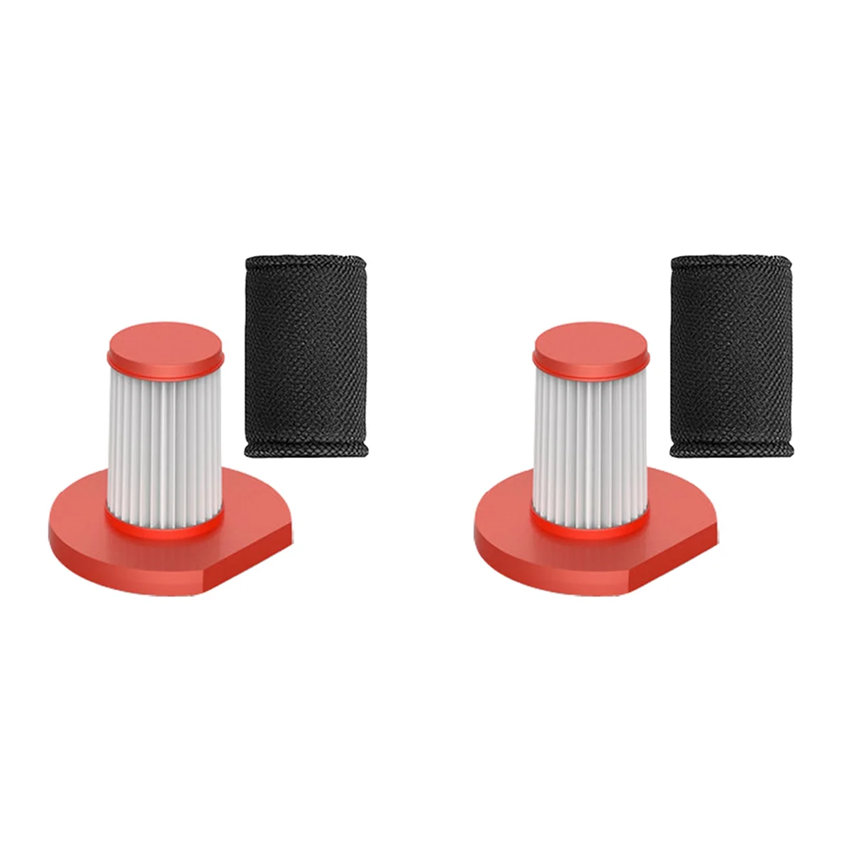 2X фильтр для Deerma DX300 аксессуары ручного пылесоса сменный портативный пылесборник