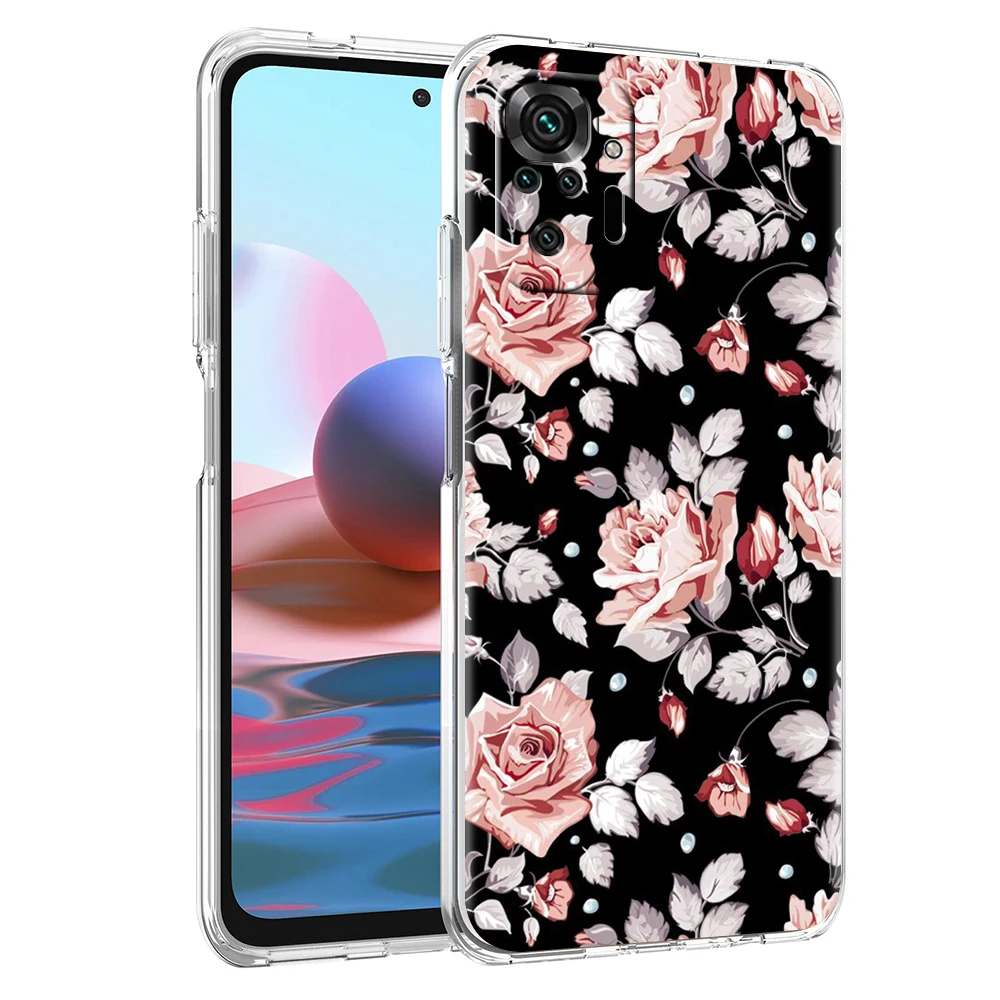 Прозрачный чехол для телефона Redmi K40 8A 9A 9C 7 8 8T 9 9S 10 Pro Gaming Note 11 11T 12T Plus