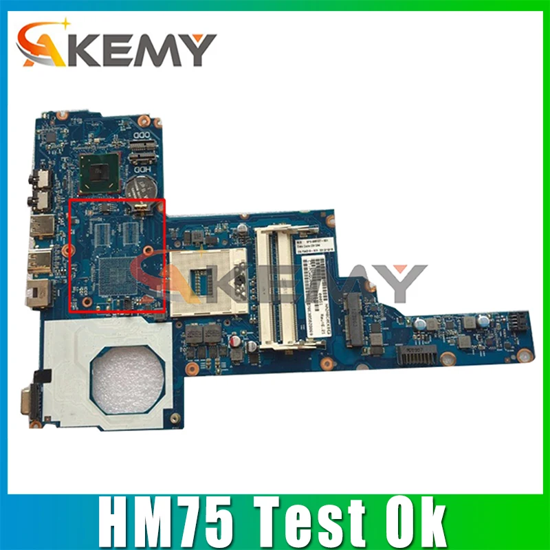 

Материнская плата Akemy для ноутбука HP 2000 450, материнская плата 685107-001 685107-501 PGA989 HM75 J8F, тест ОК, быстрая доставка