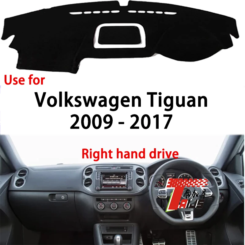 

TAIJS заводские автомобильные аксессуары из полиэстерного волокна, крышка приборной панели автомобиля для Volkswagen Touran MK2 2016 2017 2018-2020, правый рул...