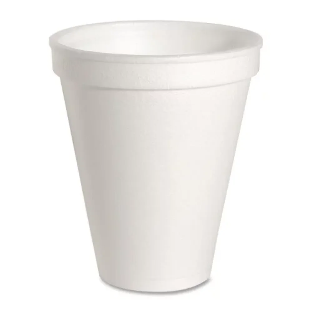 

Plastic Cup GJO58550, Hot, Cold Foam Cups, 1000 And Carton, White, 8 Fl Oz