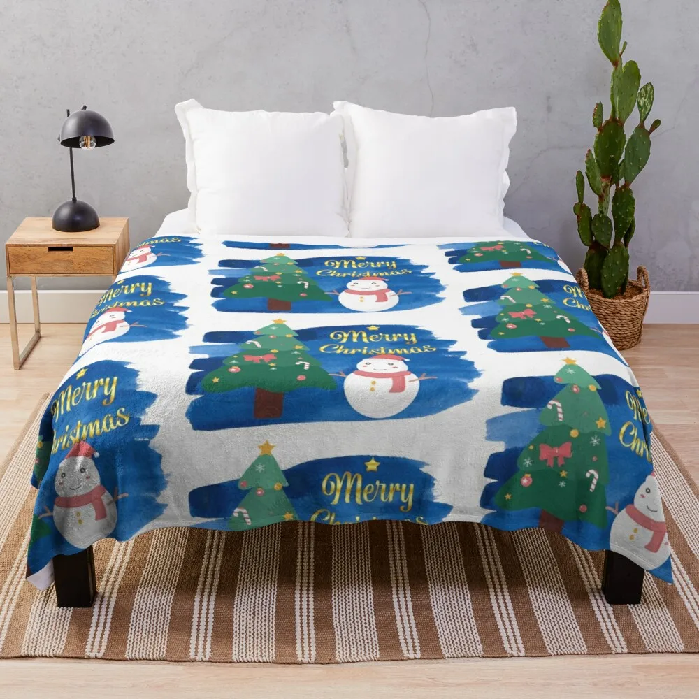 

Рождественский мягкий уютный легкий диван из микрофлиса, всесезонное теплое одеяло для гостиной/спальни