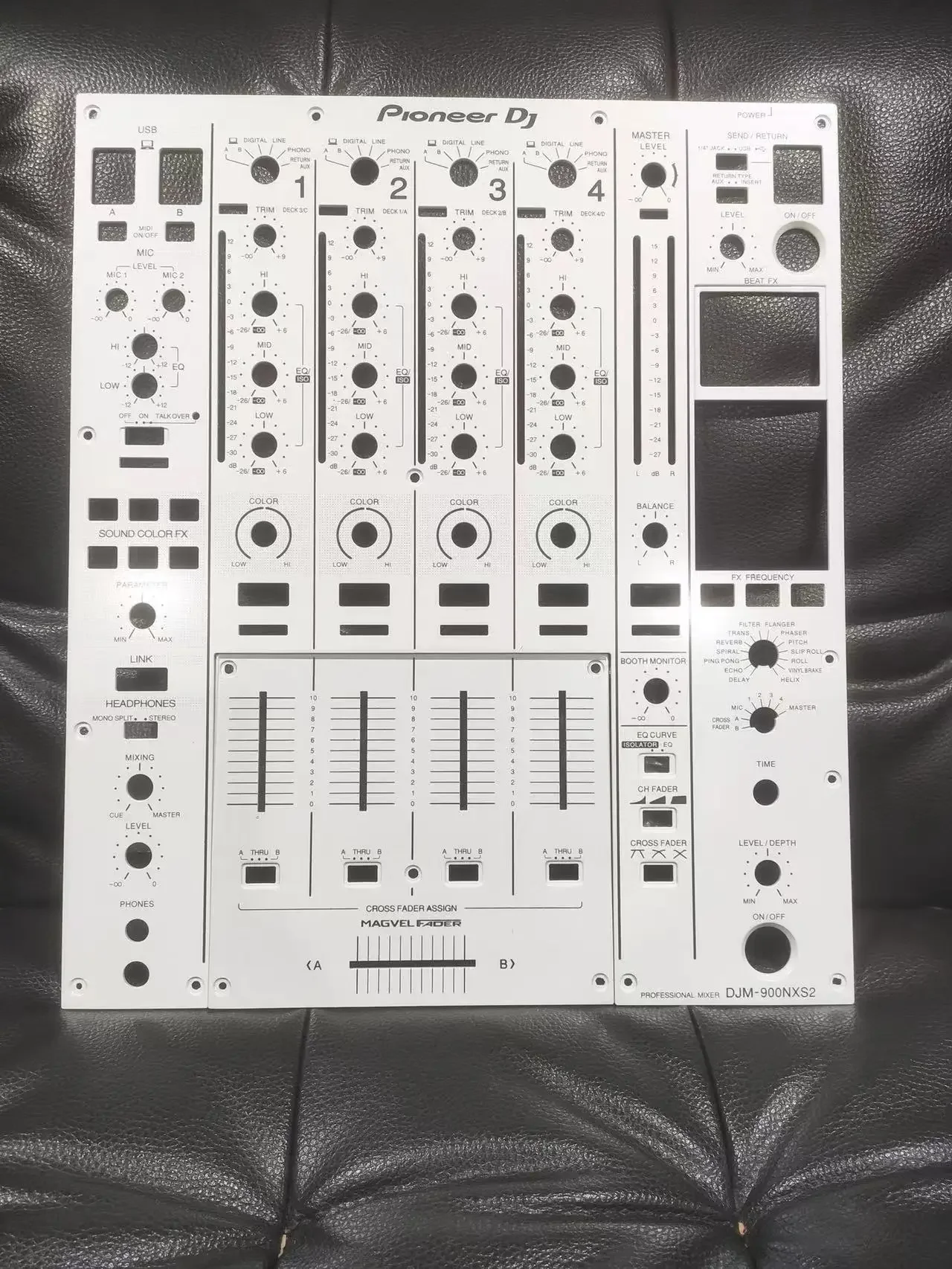 Фото 【DNB1186/DAH2830】 Основная панель серии Pioneer DJM-900 — универсальная сменная панель управления для DJM-900/900c/SRT/NXS2 №1