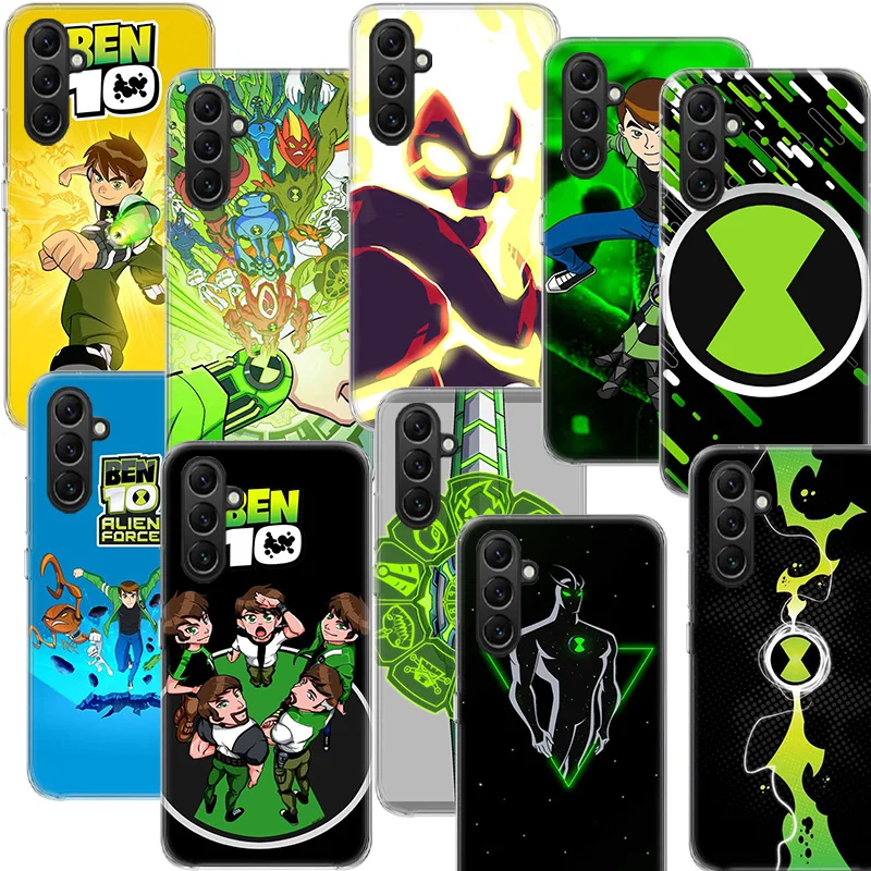 Ben Cartoon 10 Phone Case Samsung A05S A15 A25 A35 A55 A04S A14 A24 A34 A54 Galaxy Note 20 Ultra Lite 9 8 A6 A7 A8 A9 Plus Ca