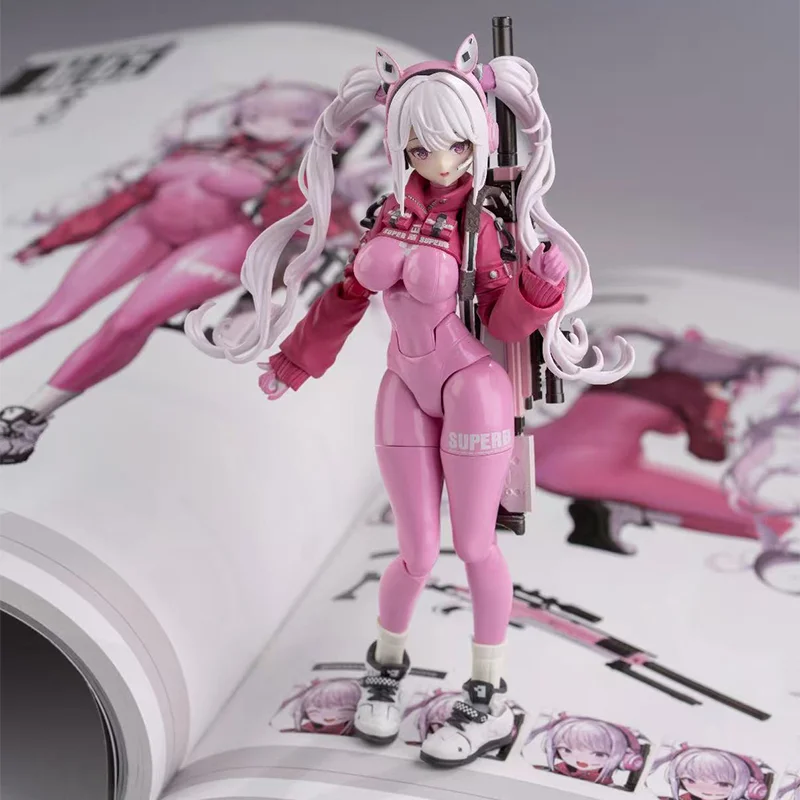Фото Figma Nikke: Богиня Победы Алиса, игровая фигурка, коллекционные игрушки, орнамент, праздничные подарки для мальчиков №1