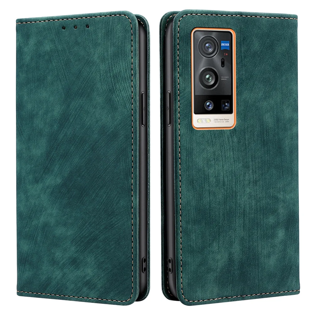 Кожаный магнитный чехол в стиле ретро для Vivo S18 Pro Чехол S17t S17E S17 S16E S16 S15E S15 S12 S10 2