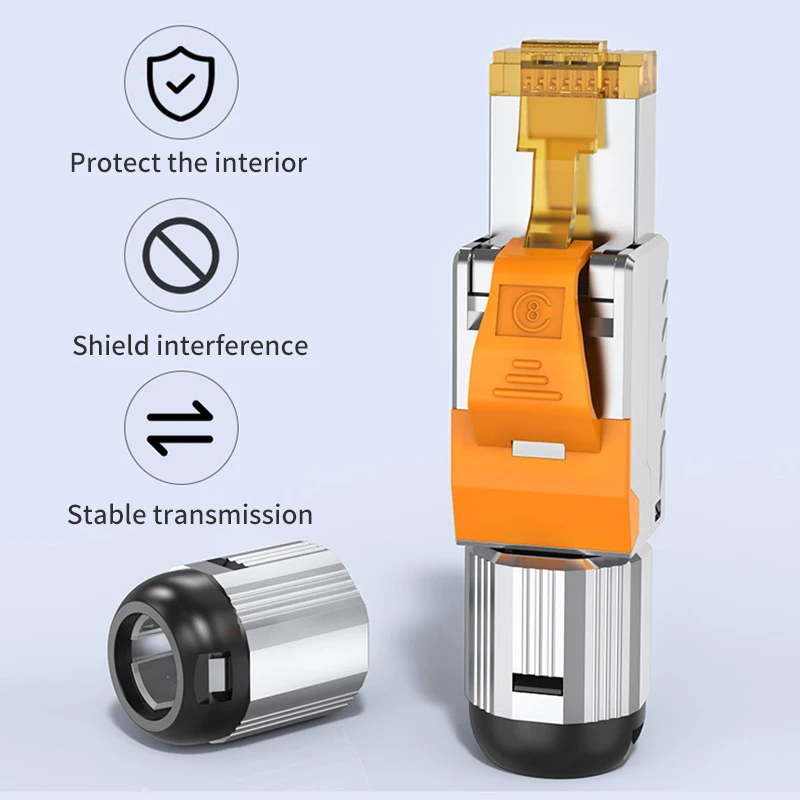 YYTCG Cat8 Ethernet Cable 40Gbps High Speed SSTP UTP Network Cable Ethernet for Tv Laptop Laptops PS Ps4 Router RJ45 Cable