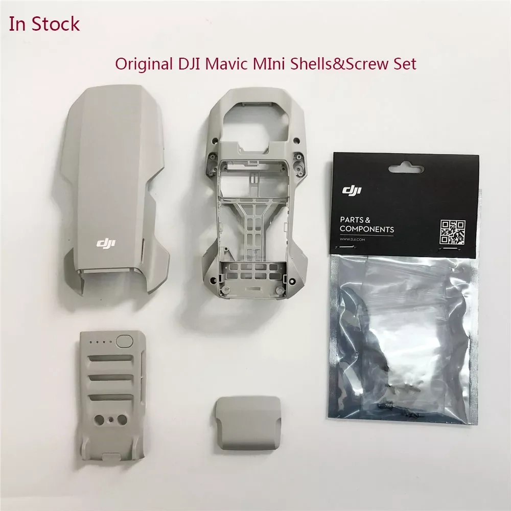 

Original Mavic Mini Body Shell Middle Frame Upper Bottom Shell Battery Cover Arm Motors Screw Set For DJI drone Repair Parts