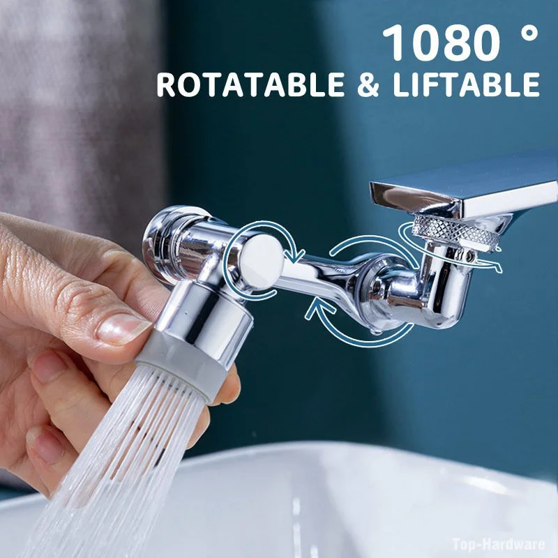 

1080° Flexible Kitchen Sink Faucet Extender Universal Splash Filter Bathroom Faucet Aerator Sprayer Attachment Water Tap Nozzle