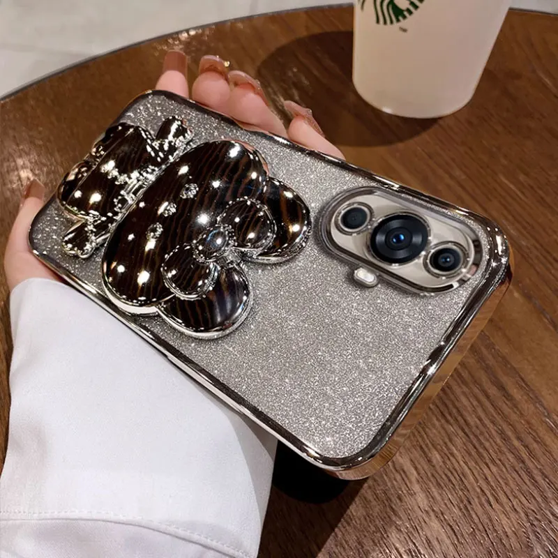 Роскошный чехол для Huawei Nova 11 блестящий чехол-подставка 12 10 SE pro Y72 Y70