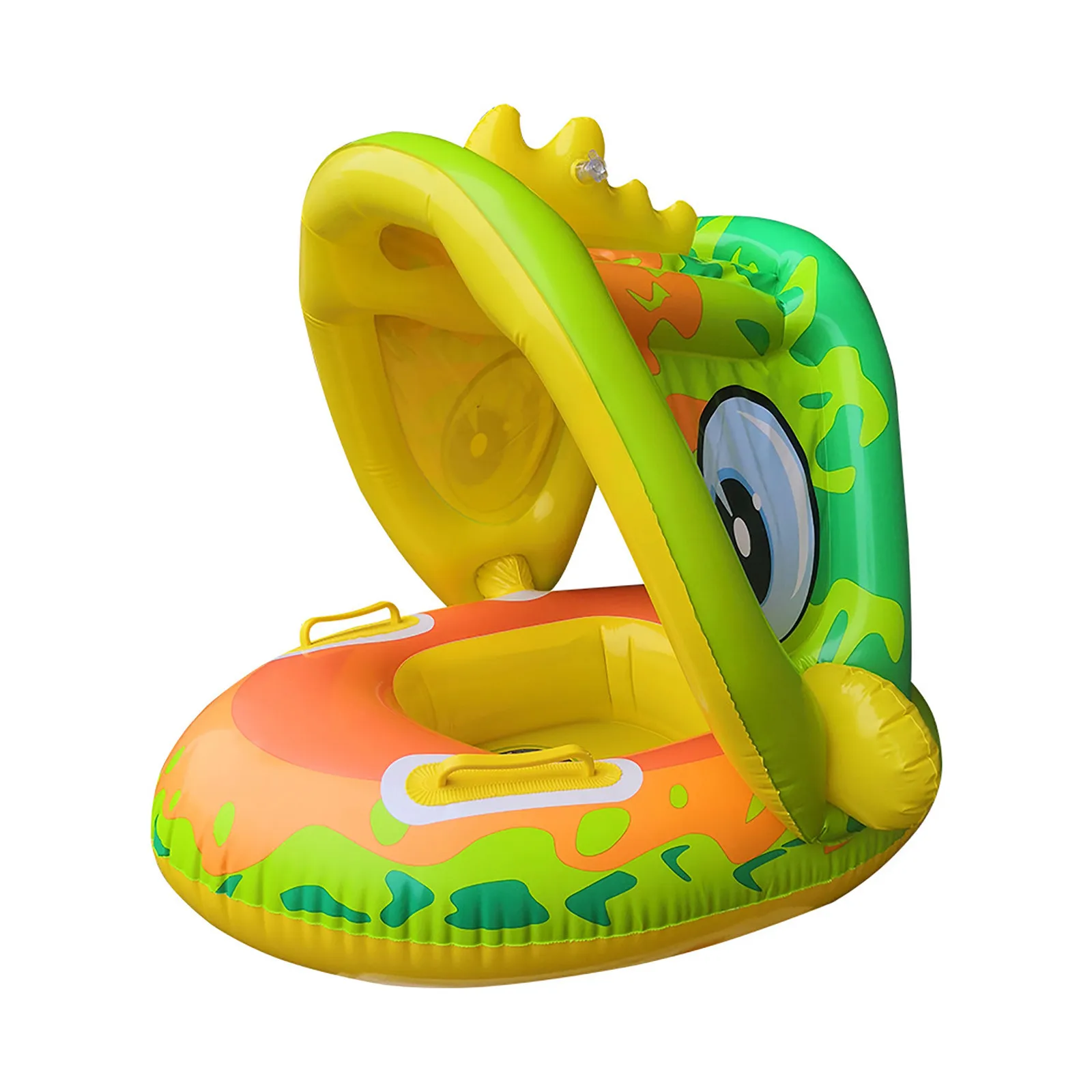 

Baby Swimming Float Inflatable Infant Floating Kids Swim Pool Accessories Inflatable Detachable Canopy Seat Ring Bathing Toys