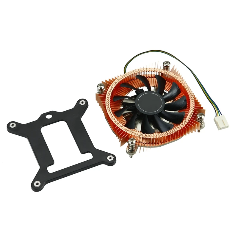Радиатор ЦП All-Coppe гибкий вентилятор для центрального процессора контроль