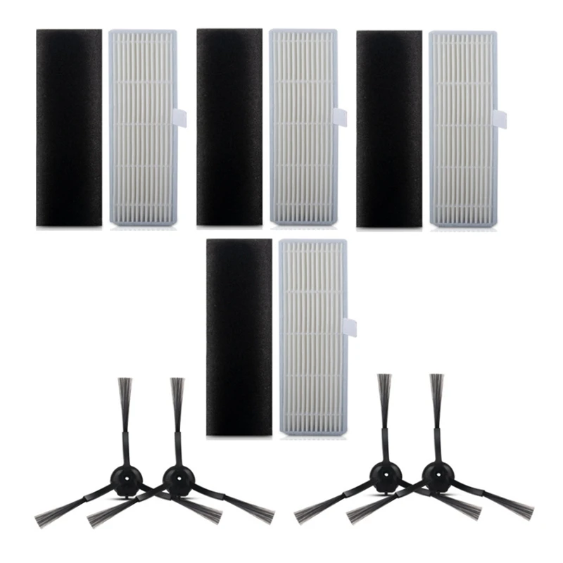 

Replacement Side Brushes Filter Accessories Kit Parts For Uoni V980 PLUS Sweeper Accessories
