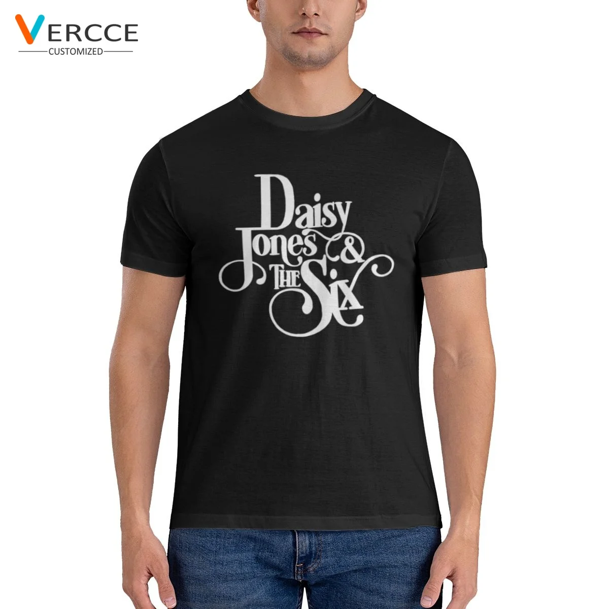 

Футболка с логотипом маргаритки Джонс, футболки из 100% хлопка, мужская одежда на заказ, футболки для мужчин и женщин, идея уникального подарка