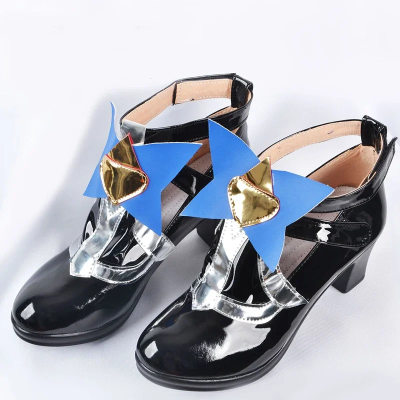 Аниме обувь для косплея Game genshin impact кожаные сапоги yae miko yun jin vinti klee hutao yanan nilou kamisato