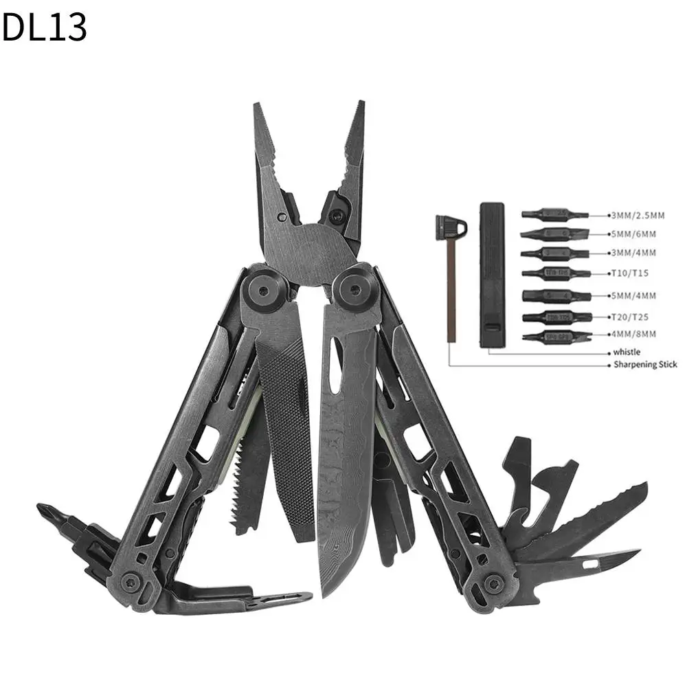 

Многофункциональный складной нож Daicamping DL13 DL10 DL6 DL2 из дамасской стали, мультитул EDC, ножницы, инструменты для активного отдыха, длинногубцы