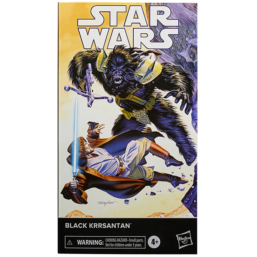 

[In-Stock] Hasbro The Black Series Star Wars Black Krrsantan 6-inch-scale Action Collectible Comic Figure Model Gift Toy F5585