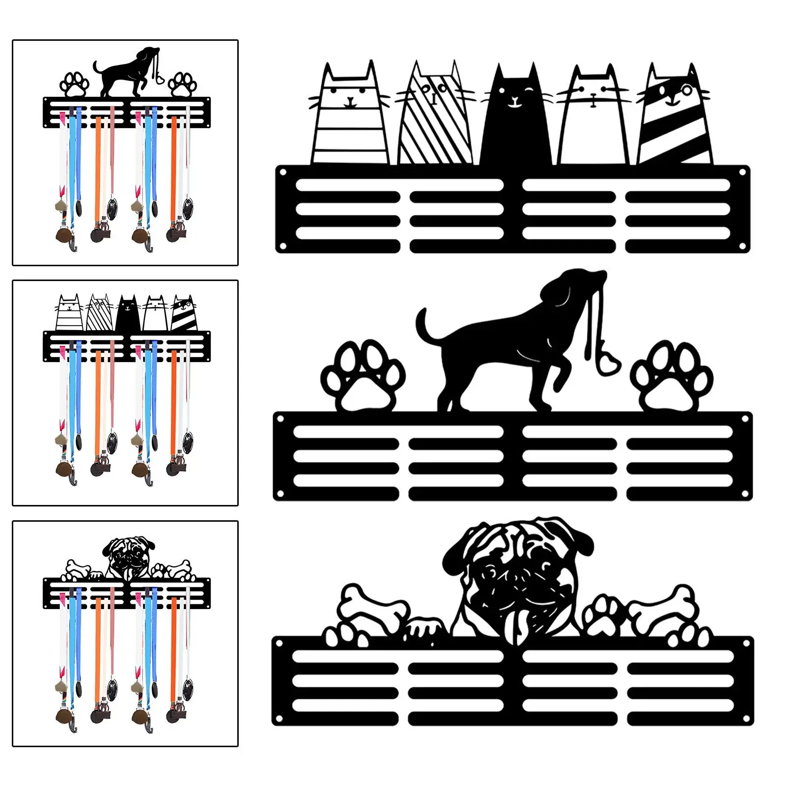 Спортивная вешалка для медалей гимнастика марафон гоночная медаль дисплей