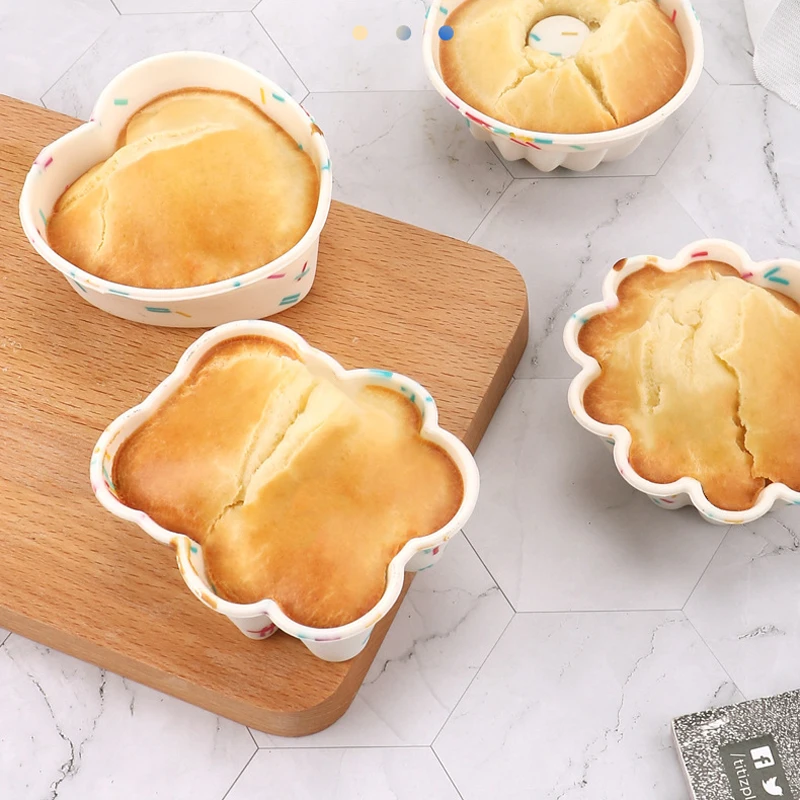 

Silicone Cake Mold Love Shaped Muffin Cupcake Baking Molds Kitchen Cooking Bakeware Maker DIY Cake Decorating Cook Tools Mould