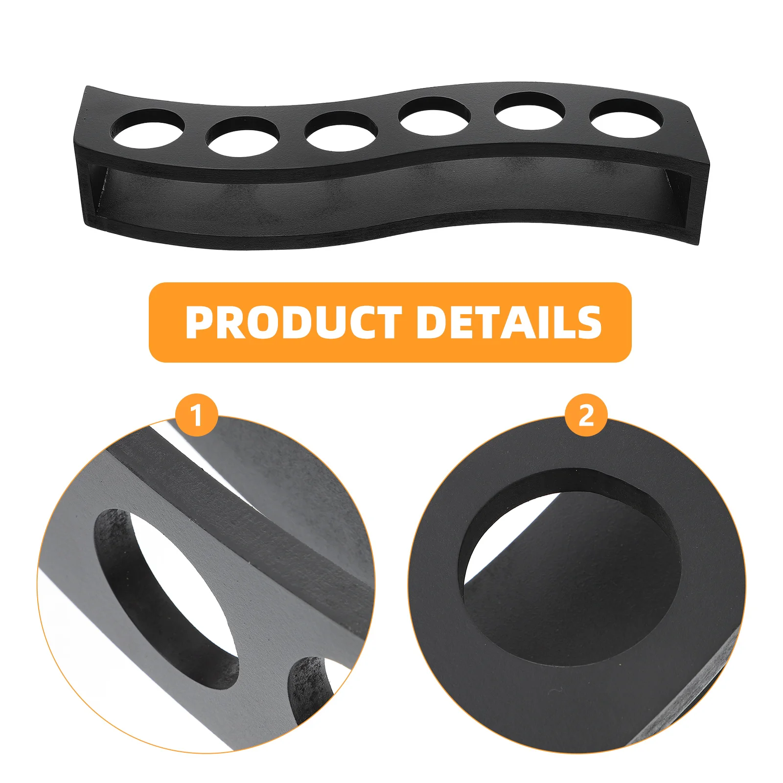 Подстаканник Стеклянная стойка Деревянный органайзер для хранения Тубелер