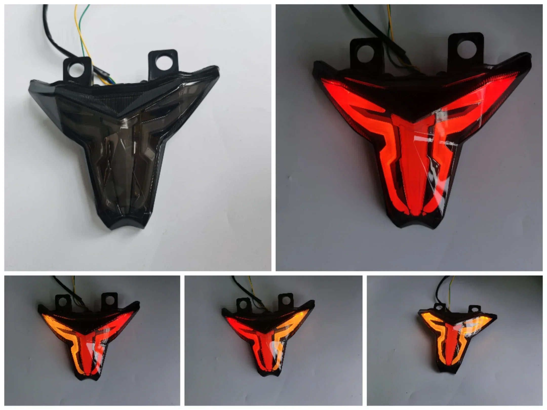 ZX25R ZX6R ZX10R Z1000 Z400 2016 2020 2021 2022 JPA Стоп-сигнал Светодиодный задний фонарь на заказ для