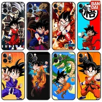 dragon ball child goku for iphone 13 pro max 12 mini 11 phone case soft cover for apple xr se 2020 x xs 7 8 plus 6 6s 5 5s shell